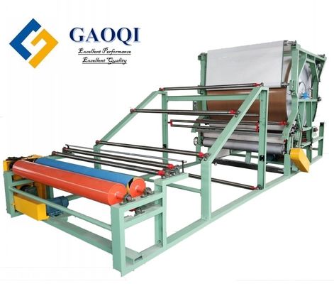 Elektrische / gasverwarming Textiel materiaal lijmmachine voor de productie van textielstof