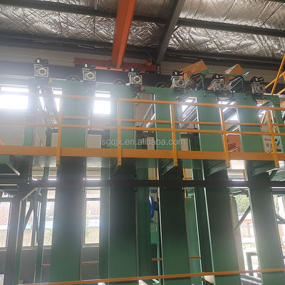 Op maat gemaakte 12000 W PLC-schuim en niet-geweven stof tapijt maken machine Vlam laminatie machine
