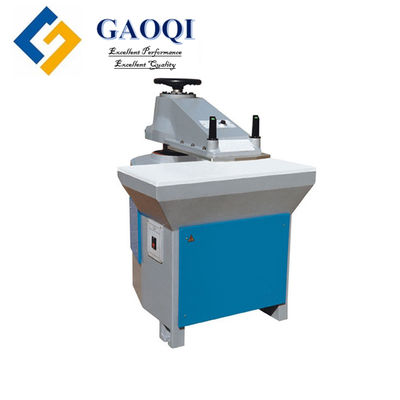 Kleine grootte Swing Arm Clicker Press Leer Snijmachine met een gewichtscapaciteit van 750 kg