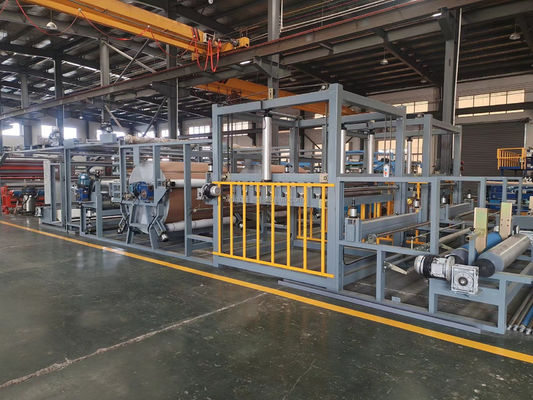 APPAREL Automatische voedingssofa Stof Solvent Glue Dot Transfer 1800mm Laminatie machine