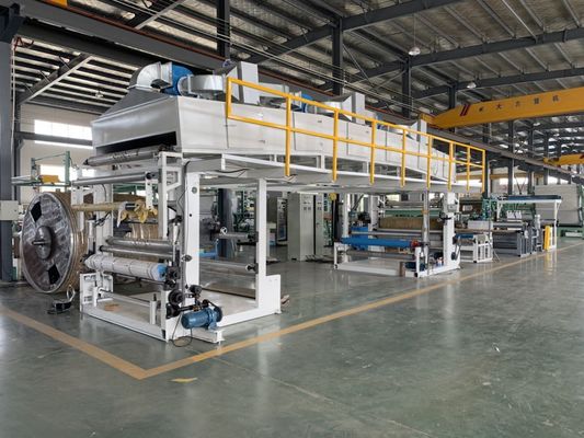 Dubbelkleurige embossing folielamineerder met 8000 kg lamineercapaciteit
