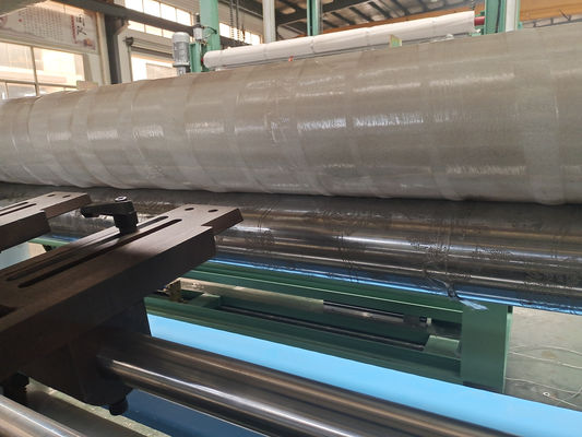 Dubbelkleurige embossing folielamineerder met 8000 kg lamineercapaciteit
