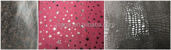 Multicolor heat transfer film printing stamping machine voor leer/stof/suede