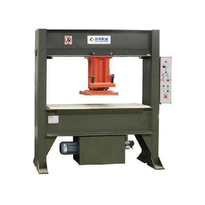 Hydraulische slijpmachine voor het snijden van schoenenleer