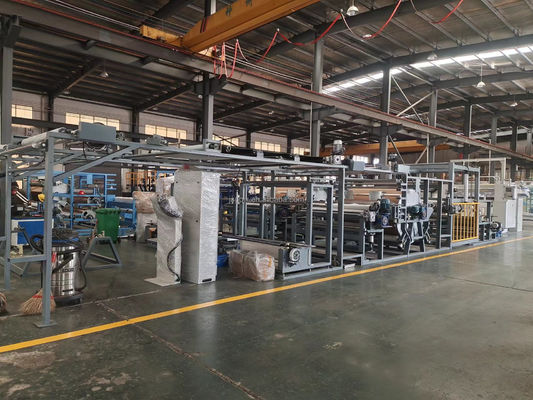 Energiebesparende Glue Dot Transfer Laminating Machine voor auto interieurs Op maat gemaakte ontwerp