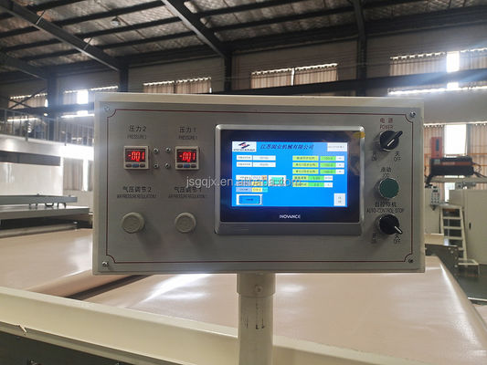 Elektrisch aangedreven glasvezellaminaat platbed laminaatmachine met 1200 mm koelzone