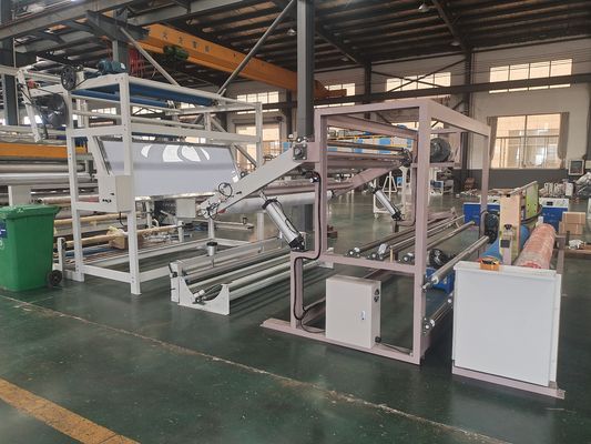 Op maat gemaakte 1500mm stof terugwikkelmachine voor uw productie bedrijf