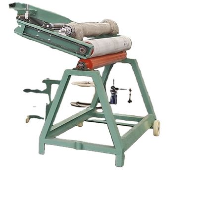Een typeframe voor het lamineren van weefsels en het wikkelen van producten in één machine