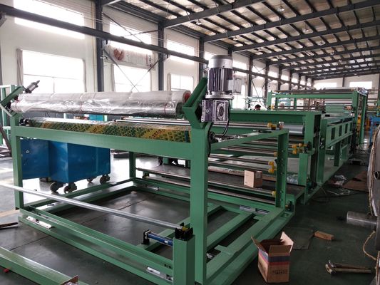 12000mm*2400mm*2000mm Niet-slip dot coating machine voor tapijt en voordelen