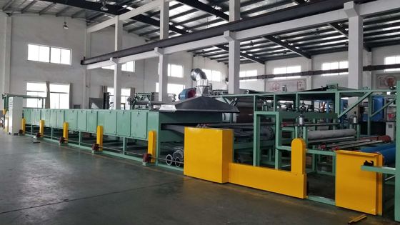 12000mm*2400mm*2000mm Fabriek Dot Interlining Coating Machine