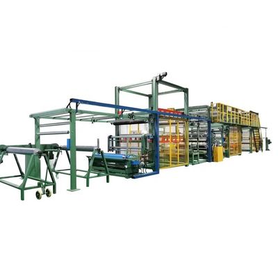 Elektrische PLC 2 Branders 3 in 1 Duitse stijl Vlam Laminatie Machine voor Automotive Interieur