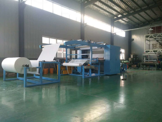 Multifunctionele Elastische Stoffen PUR Hot Melt Glue Laminating Machine met PLC Control