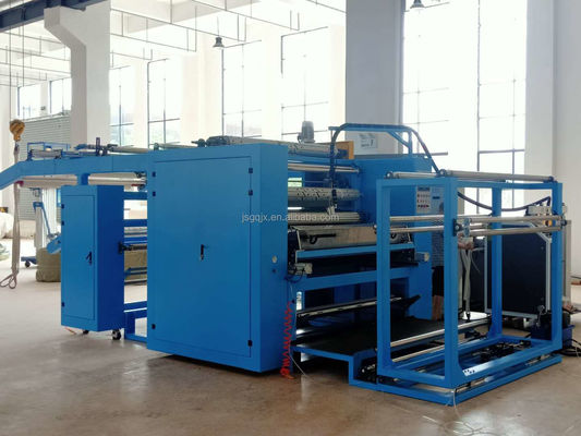 Multifunctionele Elastische Stoffen PUR Hot Melt Glue Laminating Machine met PLC Control