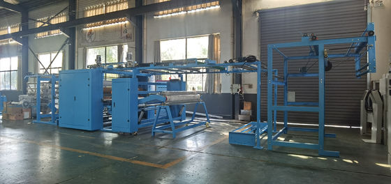 Multifunctionele Elastische Stoffen PUR Hot Melt Glue Laminating Machine met PLC Control