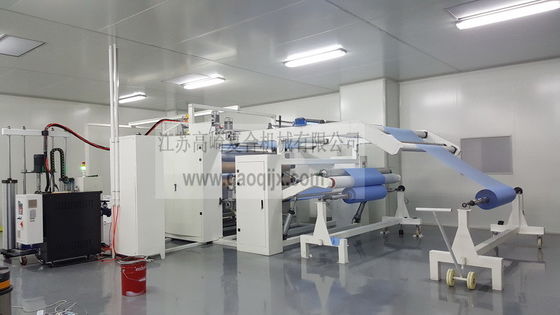 3400mm Multifunctionele PLC-controle Hot Melt Glue Film Laminating Machine voor gordijnen