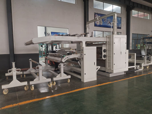 10500x2800x2700 Hot Melt Glue Pur Automatische gebreide weefsel lamineermachine