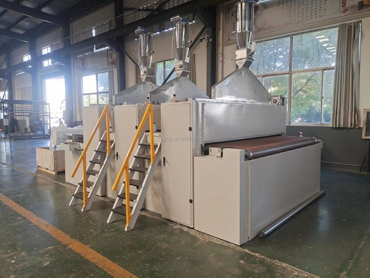 Automatische poedervoeding autofilter laminator voor aangepaste airconditioning filters