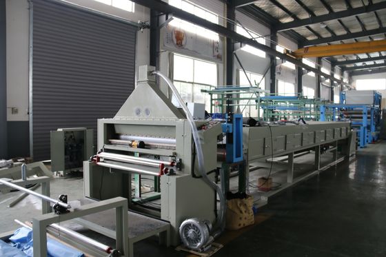 OEM EVA bamboe houtskool warm gesmolten poeder verspreidingsmachine voor productie-installatie