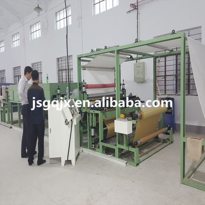 Videotechnische ondersteuning Fleece Fabric to Abrasive Sand Paper Laminating Machine