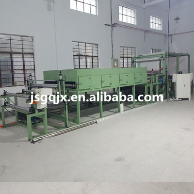 Videotechnische ondersteuning Fleece Fabric to Abrasive Sand Paper Laminating Machine