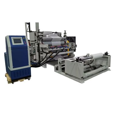 Machine voor het lamineren van sponzen/schuim met stof/kunstleer
