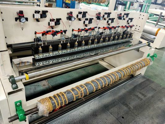 Machine voor het lamineren van sponzen/schuim met stof/kunstleer