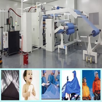Professionele PUR REACTIVE warm gesmolten lijm lamineermachine voor kleding
