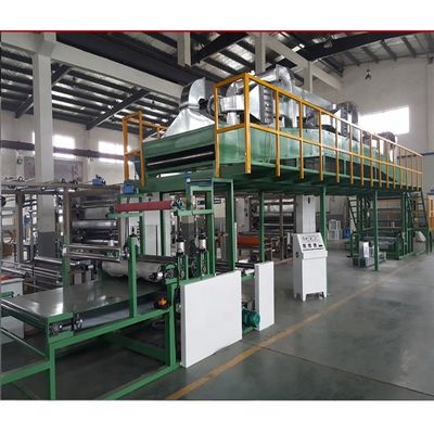 18500mm*3000mm*4550mm Kleding BOPP PET Film Laminating Machine met watergebaseerde lijm