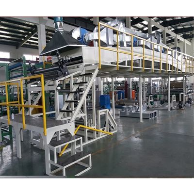 18500mm*3000mm*4550mm Kleding BOPP PET Film Laminating Machine met watergebaseerde lijm