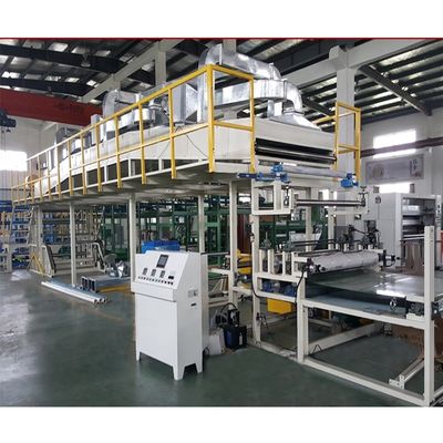 18500mm*3000mm*4550mm Kleding BOPP PET Film Laminating Machine met watergebaseerde lijm