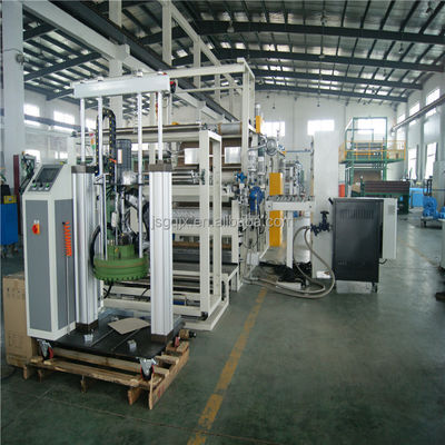 1800 mm/op maat gemaakte rollen breedte polyurethaan warm smelten kleefmiddel PUR laminatie machine voor chemische