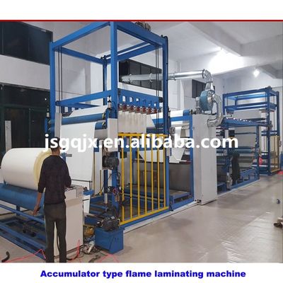 Vlam lamineren machine met accumulator 8700 Productie snelheid