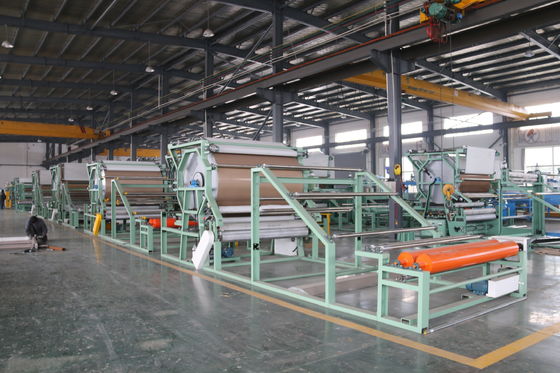 Elektrische / gasverwarmingsmachine voor het lamineren van leer / schuim / stof